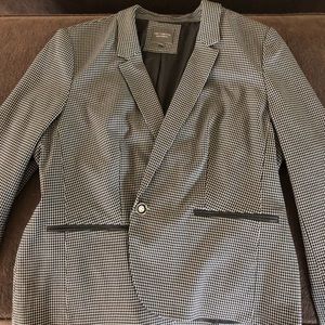 The Limited Black and White blazer